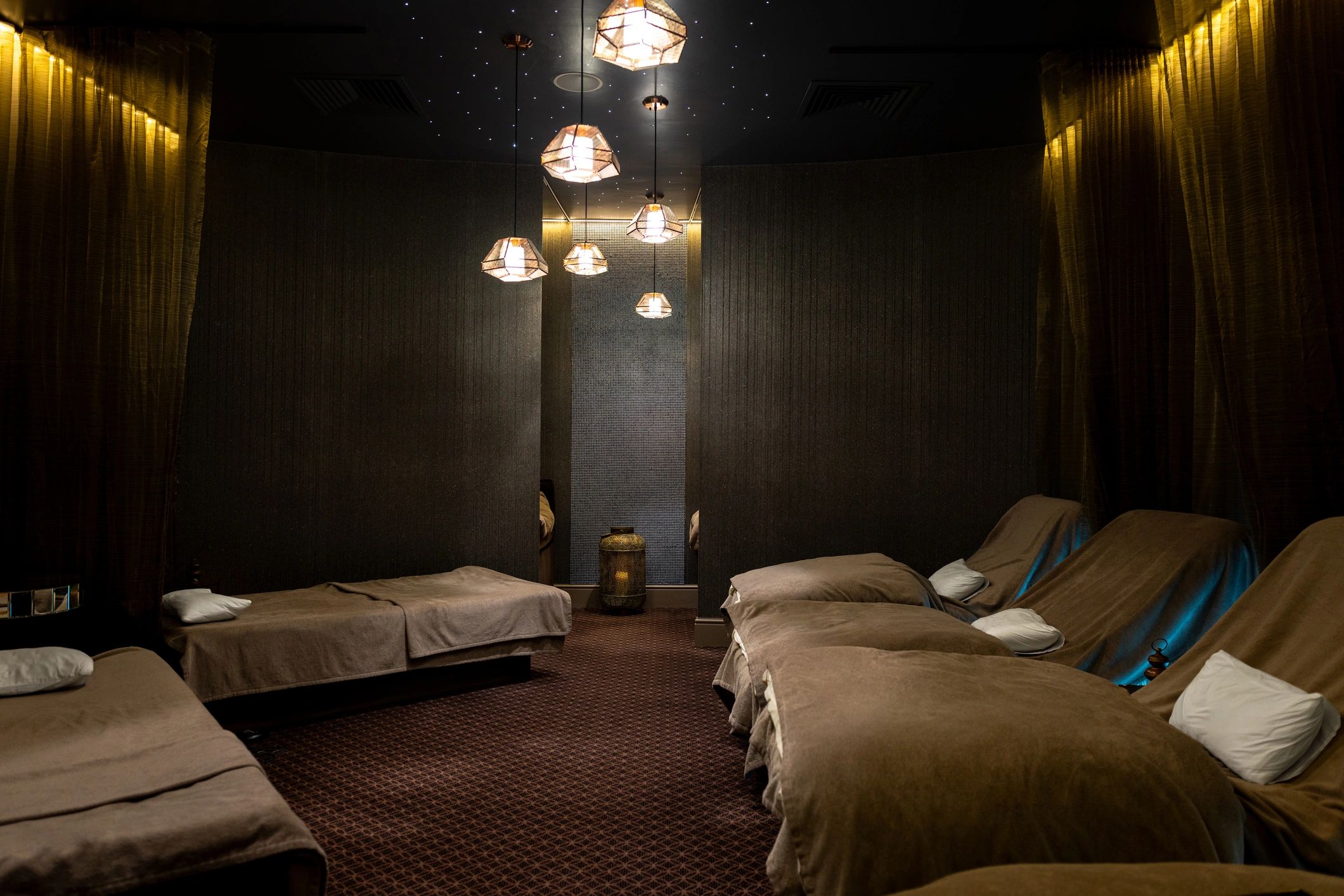 Premium spa relaxation area