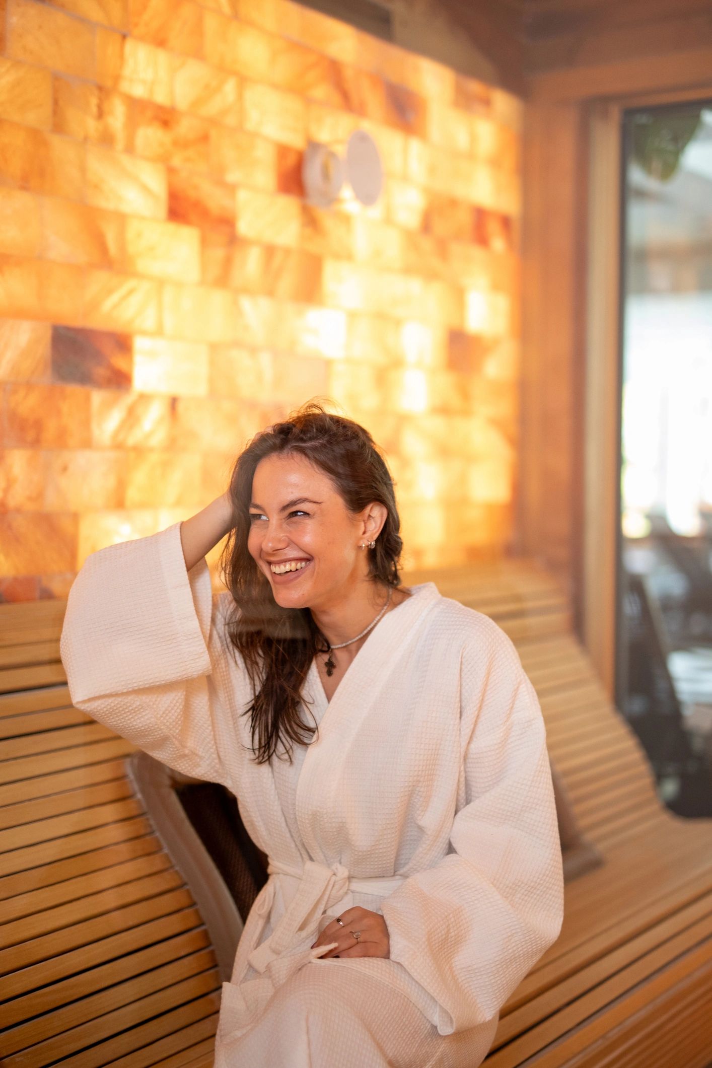 Relaxing spa wellness experience